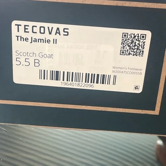 Tecovas The Jamie Cowgirl Boots Scotch Goat Leather 5.5 - Picture 6 of 8